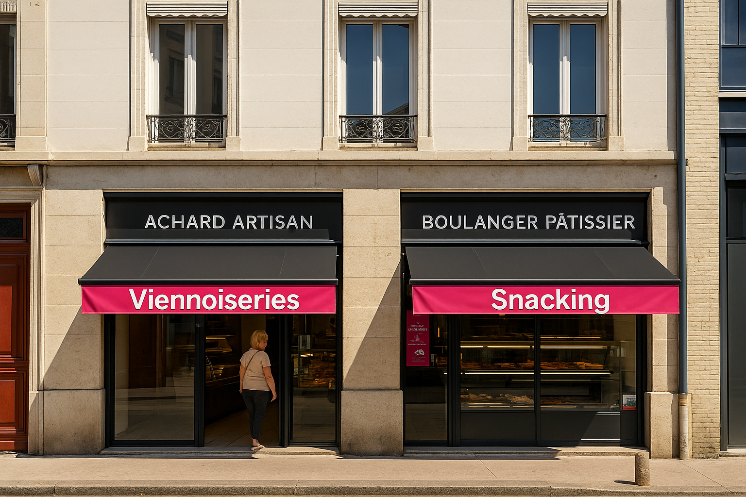 Façade de la Boulangerie Achard